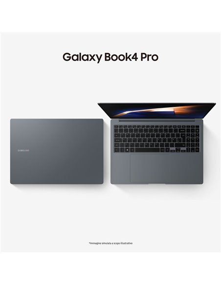 Samsung Galaxy Book4 Pro Intel Core Ultra 7 155H Computer portatile 40,6 cm (16) Touch screen WQXGA+ 16 GB LPDDR5x-SDRAM 1 TB SS