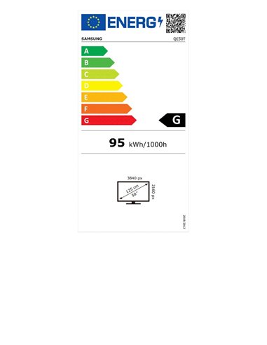 Samsung QE50T Pannello piatto per segnaletica digitale 127 cm (50) LED 300 cd/m² 4K Ultra HD Nero Tizen 4.0