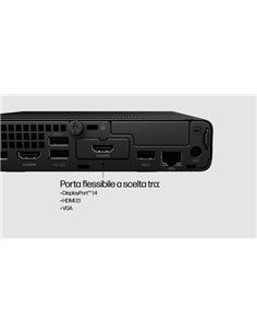 HP Pro Mini 400 G9 Wolf Security Edition Intel® Core™ i5 i5-14500T 8 GB DDR5-SDRAM 256 GB SSD Windows 11 Pro Mini PC Nero 2