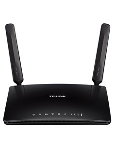 TP-Link TL-MR6400 router wireless Fast Ethernet Banda singola (2.4 GHz) 4G Nero