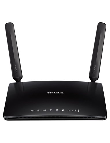 TP-Link TL-MR6400 router wireless Fast Ethernet Banda singola (2.4 GHz) 4G Nero