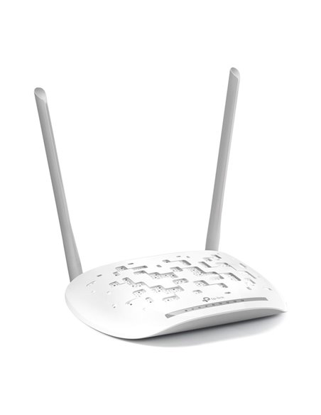 TP-Link TD-W8961N router wireless Fast Ethernet Banda singola (2.4 GHz) Grigio, Bianco