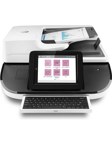 HP Flow 8500 fn2 Scanner a piano e ADF 600 x 600 DPI