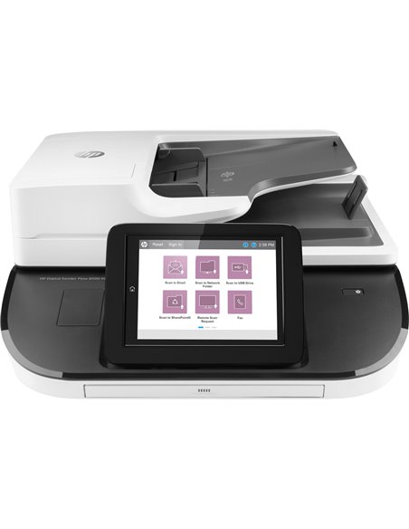 HP Flow 8500 fn2 Scanner a piano e ADF 600 x 600 DPI