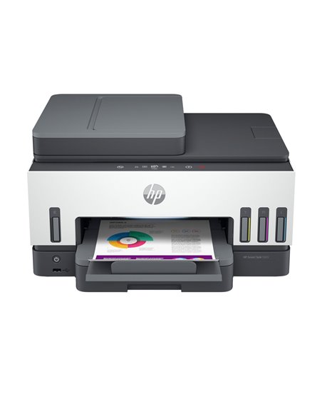 HP Smart Tank 7605 Wireless All-in-One Colore Stampante, Stampa fronte/retro, fotocopiatrice, scanner