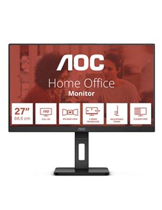 AOC E3 27E3QAF Monitor PC 68,6 cm (27) 1920 x 1080 Pixel Full HD LED Nero