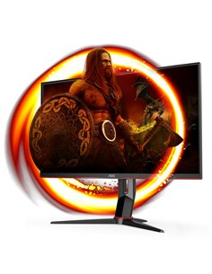 AOC G2 U28G2XU2/BK Monitor PC 71,1 cm (28) 3840 x 2160 Pixel 4K Ultra HD LED Nero, Rosso 2