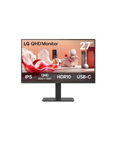 LG 27BA65QB-B.AEU Monitor PC 68,6 cm (27) 2560 x 1440 Pixel Wide Quad HD LED Nero