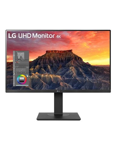 LG BQ65UK Monitor PC 68,6 cm (27) 3840 x 2160 Pixel 4K Ultra HD LED Nero