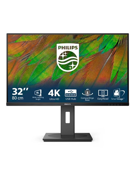 Philips Serie 3000 32B1N3800/00 Monitor PC 80 cm (31.5) 3840 x 2160 Pixel 4K Ultra HD LCD Nero