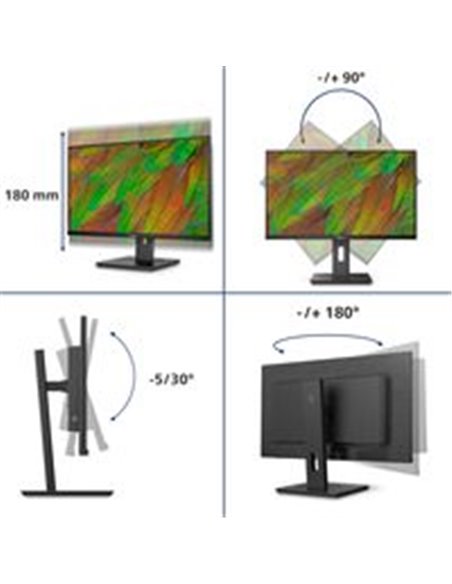 Philips Serie 3000 32B1N3800/00 Monitor PC 80 cm (31.5) 3840 x 2160 Pixel 4K Ultra HD LCD Nero