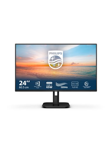 Philips Serie 1000 24E1N1300A/00 Monitor PC 60,5 cm (23.8) 1920 x 1080 Pixel Full HD LCD Nero