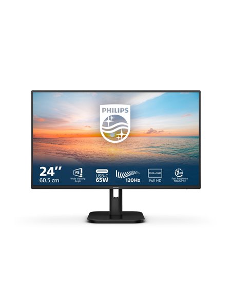 Philips Serie 1000 24E1N1300A/00 Monitor PC 60,5 cm (23.8) 1920 x 1080 Pixel Full HD LCD Nero