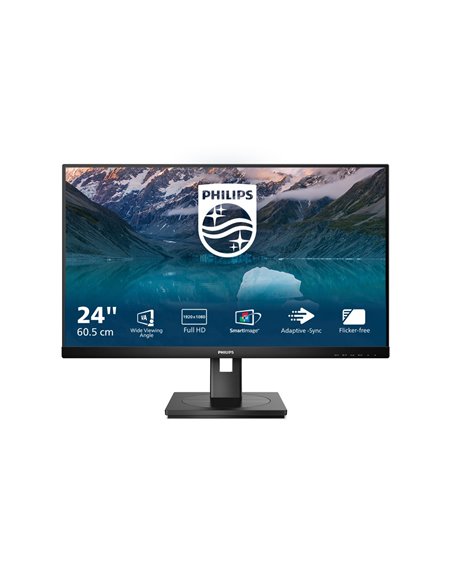 Philips S Line 242S9JML/00 Monitor PC 60,5 cm (23.8) 1920 x 1080 Pixel Full HD LCD Nero