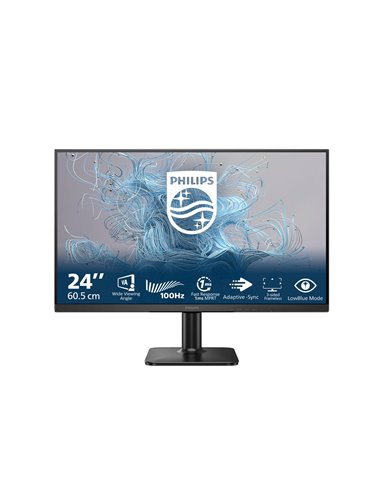 Philips Serie 1000 24E2N1100LB/00 Monitor PC 60,5 cm (23.8) 1920 x 1080 Pixel Full HD LCD Nero