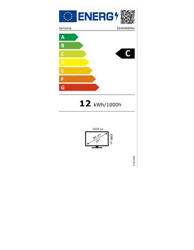 Samsung S40GD Monitor PC 61 cm (24) 1920 x 1080 Pixel Full HD LCD Nero