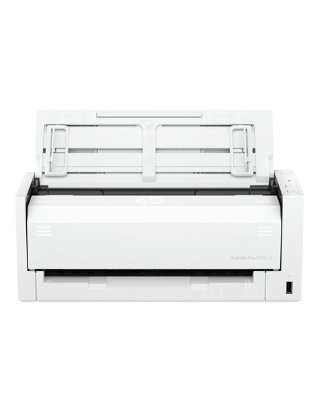 HP ScanJet Pro 4200 s1 Scanner ADF 600 x 600 DPI A4 Blu, Bianco