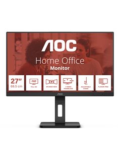 AOC E3 27E3QAF Monitor PC 68,6 cm (27) 1920 x 1080 Pixel Full HD LED Nero