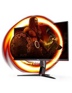 AOC G2 U28G2XU2/BK Monitor PC 71,1 cm (28) 3840 x 2160 Pixel 4K Ultra HD LED Nero, Rosso 2