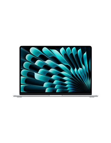 Apple MacBook Air 15 M3 chip con core 8 CPU e core 10 GPU, 8GB, 256GB SSD Argento