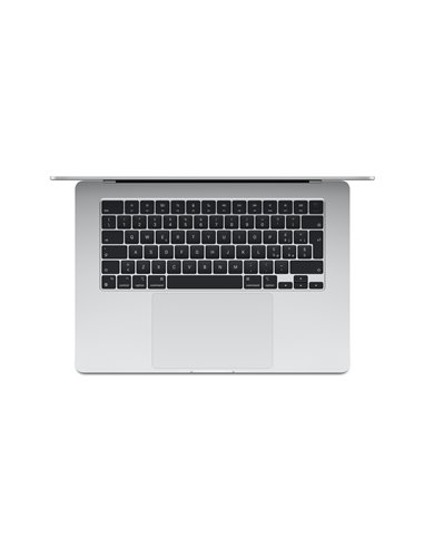 Apple MacBook Air 15 M3 chip con core 8 CPU e core 10 GPU, 8GB, 256GB SSD Argento