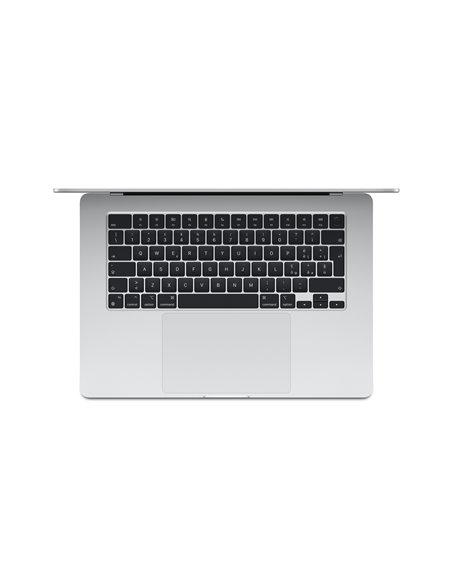 Apple MacBook Air 15 M3 chip con core 8 CPU e core 10 GPU, 8GB, 256GB SSD Argento