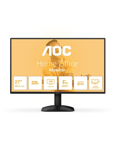 AOC B3 27B31H Monitor PC 68,6 cm (27) 1920 x 1080 Pixel Full HD Nero