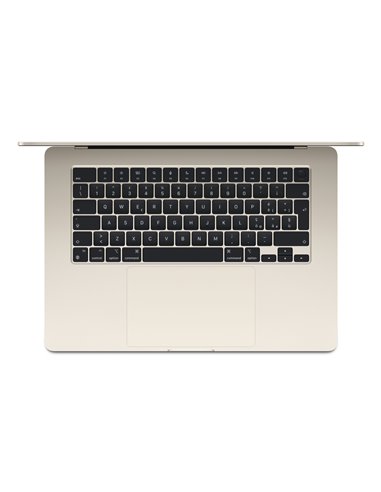 Apple MacBook Air 15 M3 chip con core 8 CPU e core 10 GPU, 8GB, 512GB SSD Galassia