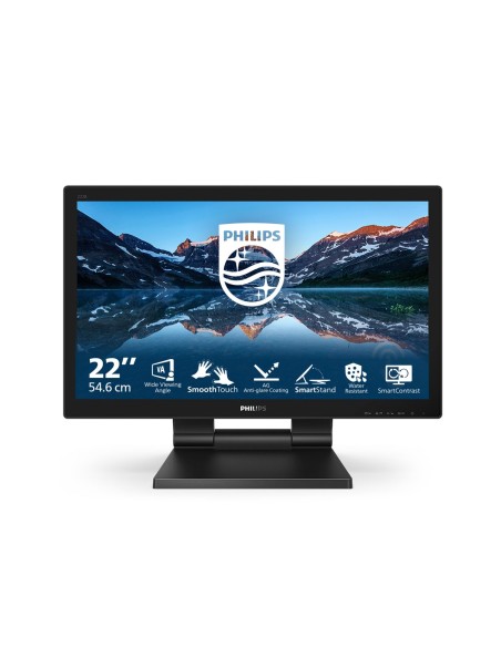 Philips B Line 222B9TA/00 Monitor PC 54,6 cm (21.5) 1920 x 1080 Pixel Full HD LCD Touch screen Da tavolo Nero