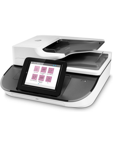 HP Flow 8500 fn2 Scanner a piano e ADF 600 x 600 DPI