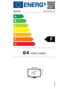 Philips 50HFL6214U 127 cm (50) 4K Ultra HD Smart TV Wi-Fi Antracite 400 cd/m² Display arrotolabile 2