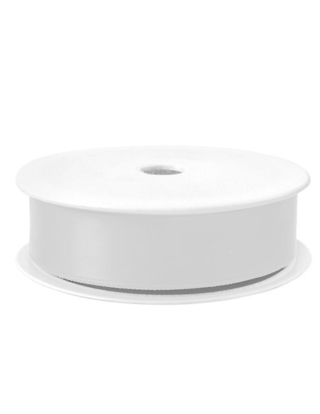 Nastro doppio raso 25mm x 50mt bianco 029 Brizzolari 029632029 BRIZZOLARI NASTRI-FIOCCHI-STELLE