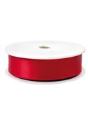 Nastro doppio raso 25mm x 50mt rosso 250 Brizzolari 029632250