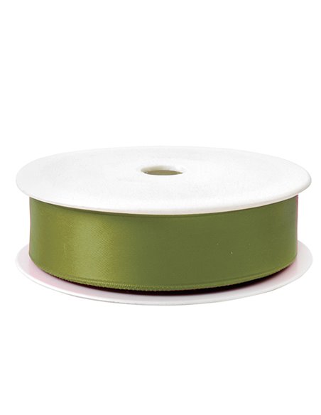 Nastro doppio raso 25mm x 50mt verde salvia 563 Brizzolari 029632563 BRIZZOLARI NASTRI-FIOCCHI-STELLE