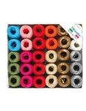 30 ovine rafia sintetica 6802 5mmx20mt assortimento natale Brizzolari 01003500