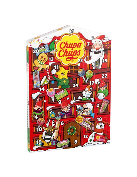Calendario dell'Avvento Chupa Chups 09352600 PERFETTI CARAMELLE-CIOCCOLATINI-CHEWING GUM