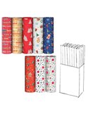 Rotolo ecocarta fantasie natale 70X200cm Rex Sadoch EC3J102N