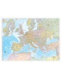 CARTA GEOGRAFICA MURALE EUROPA 132X99CM BELLETTI M03PL/07