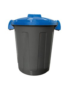 Contenitore portarifiuti Dusty 25Lt c/coperchio blu 105/25-BLB