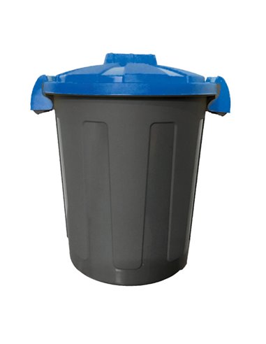 Contenitore portarifiuti Dusty 25Lt c/coperchio blu 105/25-BLB