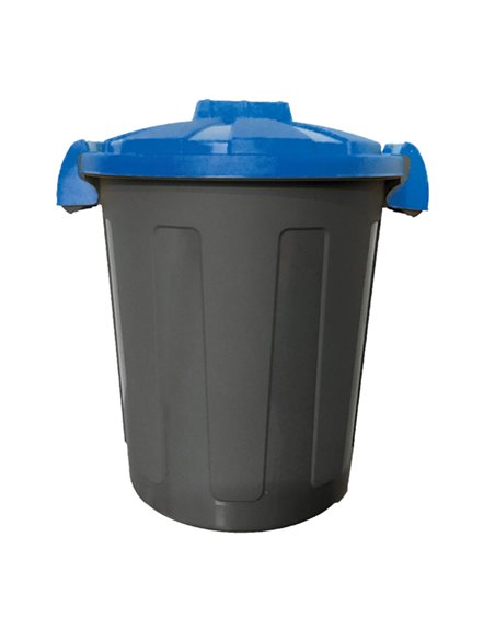 Contenitore portarifiuti Dusty 25Lt c/coperchio blu 105/25-BLB