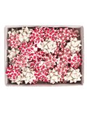 50 stelle nastro carta erba 15mmxØ6,5cm fantasie assortite natale Brizzolari 02740500