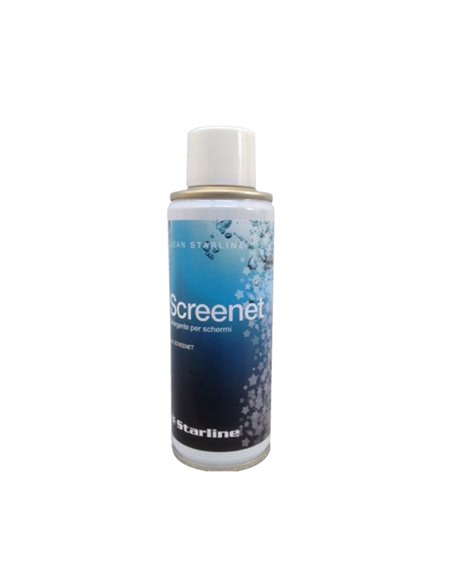 LIQUIDO PULIZIA SCHERMI PROTEZ. 200 ML. (ANCHE PER SCHERMI LCD) SCREENET