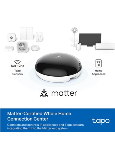 Tapo H110 Smart Hub con telecomando universaleTP-LINK TAPO H110 TP-LINK HUB