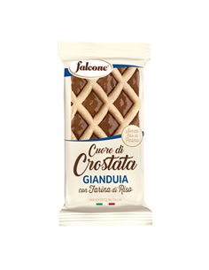 Cuor di crostata gianduia 60gr Falcone - prodotto stagionale 01-0410 Dolciaria Falcone SNACK DOLCI-SALATI
