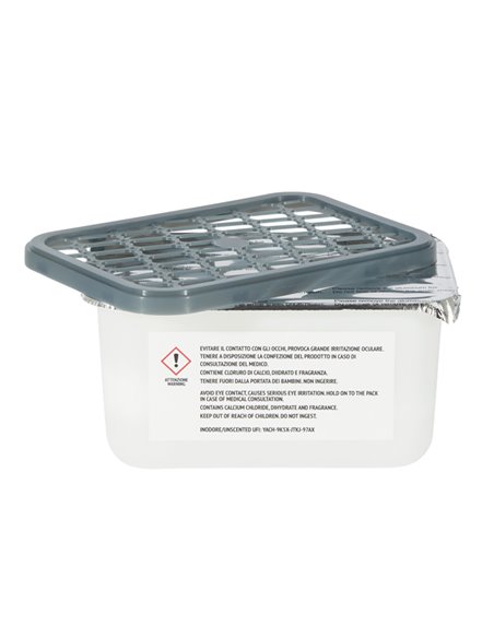 BOX DEUMIDIFICATORE PER AMBIENTE 280gr/600ml NO PROFUMO PERFETTO 17955 PERFETTO ASSORBIUMIDITA'-PROFUMATORI-CANDELE
